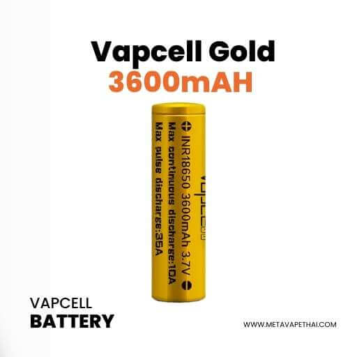 Vapcell Gold 18650 K30 3000mAh 